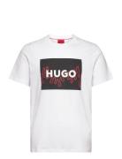 Dulive_U241 Designers T-Kortærmet Skjorte White HUGO