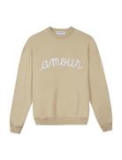 Ledru Amour /Gots Tops Sweatshirts & Hoodies Sweatshirts Beige Maison ...
