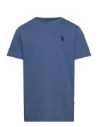 Dhm Tshirt Tops T-Kortærmet Skjorte Blue U.S. Polo Assn.