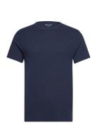 Style Allen Tops T-Kortærmet Skjorte Blue MUSTANG