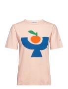 Tomato Plate T-Shirt Tops T-shirts & Tops Short-sleeved Pink Bobo Chos...
