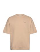 M. Relaxed Tee Designers T-Kortærmet Skjorte Beige HOLZWEILER