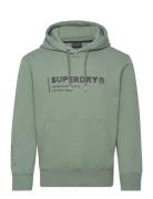 Utility Sport Logo Loose Hood Sport Sweatshirts & Hoodies Hoodies Khak...