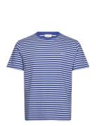 Striped T-Shirt Tops T-Kortærmet Skjorte Blue GANT