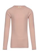 Nmfgago Kin Ls Slim Top Lil Tops T-shirts Long-sleeved T-Skjorte Pink ...
