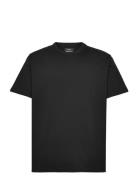 Combed Jersey Thorbjørn B Tee Tops T-Kortærmet Skjorte Black Mads Nørg...