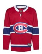 Montreal Canadiens Home Breakaway Jersey Tops T-Langærmet Skjorte Red ...
