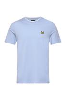 Tipped T-Shirt Tops T-Kortærmet Skjorte Blue Lyle & Scott