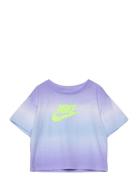 Icon Gradient Futura Boxy Tee Sport T-Kortærmet Skjorte Purple Nike
