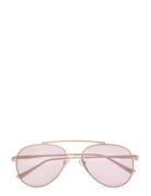 Ibiza Gold Pink Pilotbriller Solbriller Pink Corlin Eyewear