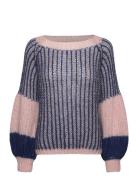 Liana Knit Sweater Tops Knitwear Jumpers Multi/patterned Noella