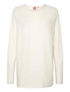 C_Faland Tops Knitwear Jumpers White BOSS