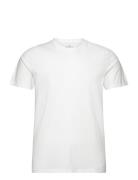 Hco. Guys Knits Tops T-Kortærmet Skjorte White Hollister