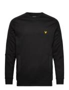 Pocket Branded Sweat Crew Sport Sweatshirts & Hoodies Sweatshirts Blac...