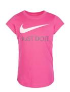 Te-S/S Tee Sport T-Kortærmet Skjorte Pink Nike