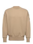 Modern Comfort Sweatshirt Tops Sweatshirts & Hoodies Sweatshirts Beige...