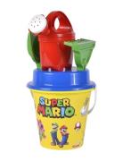 Androni Super Mario Bucket Set Toys Outdoor Toys Sand Toys Multi/patte...
