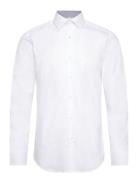 H-Hank-Kent-C3-214 Tops Shirts Business White BOSS