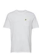 Relaxed Pocket T-Shirt Tops T-Kortærmet Skjorte White Lyle & Scott