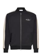Sterling Track Jacket Tops Sweatshirts & Hoodies Sweatshirts Black Les...