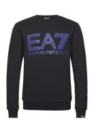 Sweatshirt Tops Sweatshirts & Hoodies Sweatshirts Black EA7