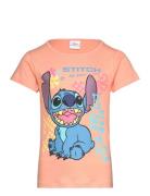 Short-Sleeved T-Shirt Tops T-Kortærmet Skjorte  Lilo & Stitch