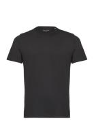 Agnar Basic T-Shirt - Regenerative Tops T-Kortærmet Skjorte Black Know...