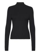 Onlkatia Ls Fit Highneck Knt Tops Knitwear Jumpers Black ONLY