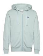 Ask Regular Zip Hood Kangaroo Badge Tops Sweatshirts & Hoodies Hoodies...