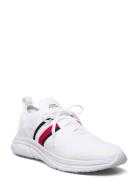Modern Runner Knit Stripes Ess Low-top Sneakers White Tommy Hilfiger