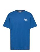 Legau Graphic Tee Sport T-Kortærmet Skjorte Blue FILA