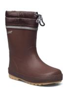 Thermal Wellies W.lining-Solid Shoes Rubberboots High Rubberboots Brow...