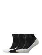 Ultralow Liner Sock 3-Pack Lingerie Socks Footies-ankle Socks Black Po...