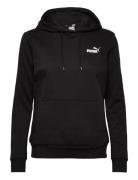 Ess Small Logo Hoodie Fl Sport Sweatshirts & Hoodies Hoodies Black PUM...