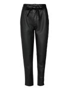 Indie Leather New Trousers Bottoms Trousers Leather Leggings-Bukser Bl...