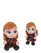 Disney Frozen 2, Chunky Anna, 25Cm Toys Soft Toys Stuffed Toys Brown F...