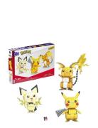 Pokémon Build And Show Pikachu Evolution Trio Toys Building Sets & Blo...