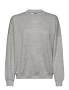 Light Grey Melange Comfy Sweatshirt Sport Sweatshirts & Hoodies Sweats...