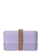 Lunchbox 2 Layer - Lilac - Pla Home Meal Time Lunch Boxes Blue Fabelab