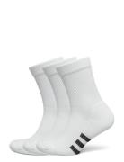 Prf Cush Crew3P Sport Socks Regular Socks White Adidas Performance