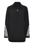 Icns Fullcover Sport Sweatshirts & Hoodies Sweatshirts Black Adidas Pe...