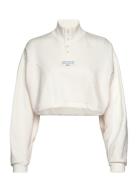 Varsity Coverup Sport Sweatshirts & Hoodies Sweatshirts Cream Reebok C...