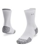 Ua Ad Run Cushion 1Pk Mid Sport Socks Regular Socks White Under Armour