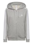 W 3S Ft Fz R Hd Sport Sweatshirts & Hoodies Hoodies Grey Adidas Sports...