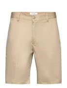 Como Reg Cotton-Linen Shorts Bottoms Shorts Chinos Shorts Beige Les De...