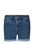 Vmluna Mr Fold Shorts Mix Ga Noos Bottoms Shorts Denim Shorts Blue Ver...
