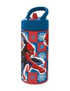 Spiderman Sipper Water Bottle Home Meal Time Multi/patterned Spider-ma...