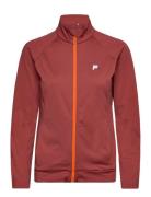 Rogil Running Zip Shirt Sport Sweatshirts & Hoodies Sweatshirts Red FI...