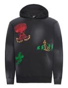 Evolution Hoody Designers Sweatshirts & Hoodies Hoodies Black Pas De M...