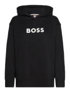 C_Edelight_1 Tops Sweatshirts & Hoodies Hoodies Black BOSS